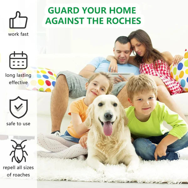 Roach Killer™ Gel - Safe & Powerful Cockroach Killer for Kitchens, Bathrooms & Cabinets