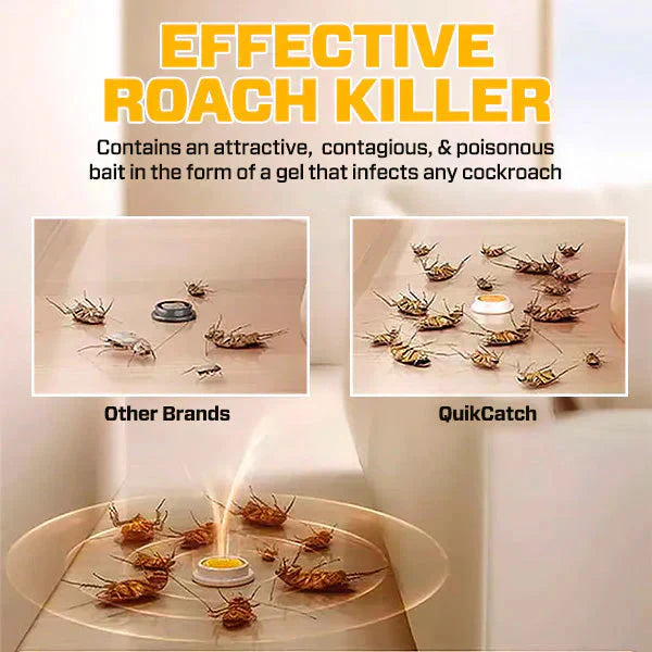 Roach Killer™ Gel - Safe & Powerful Cockroach Killer for Kitchens, Bathrooms & Cabinets